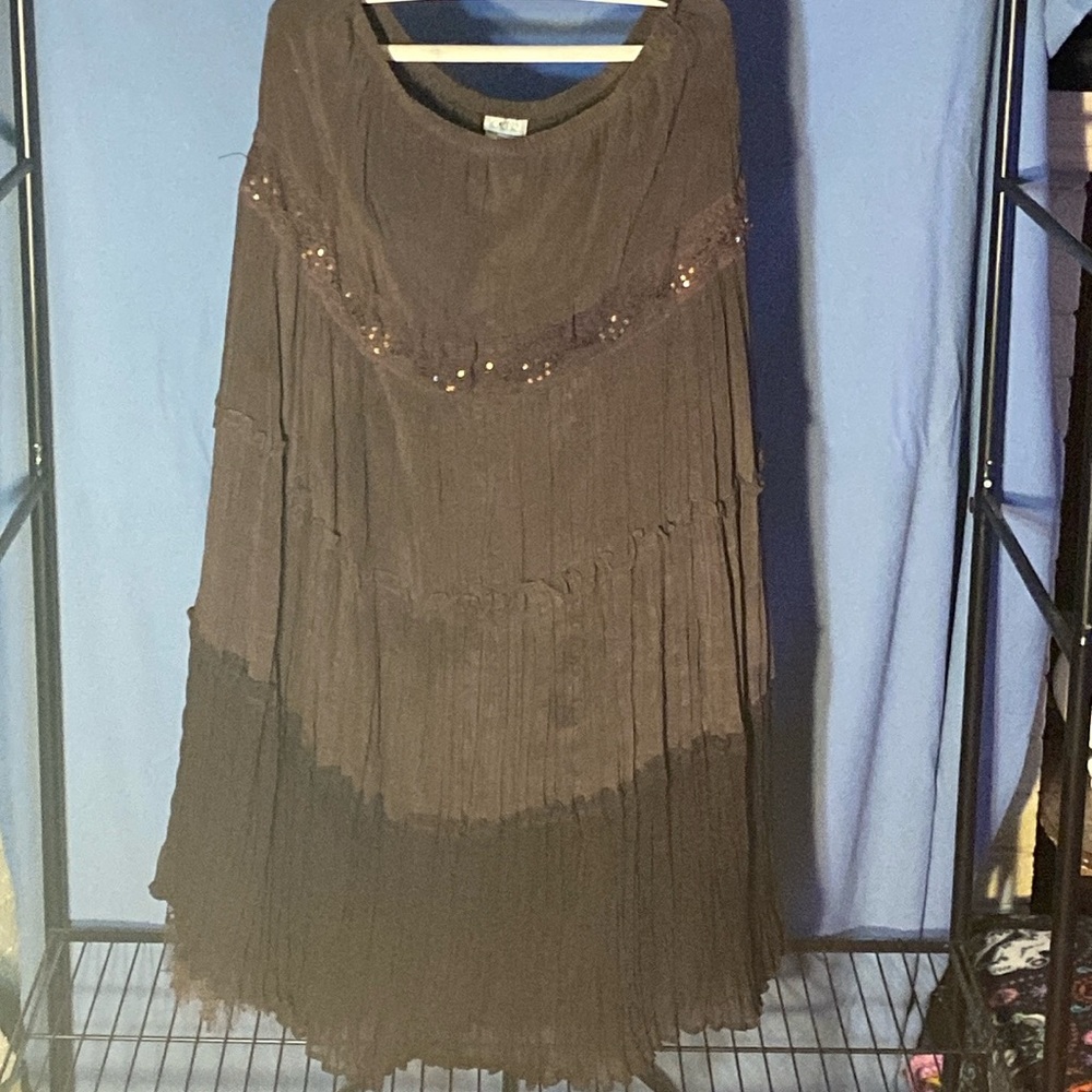 Vintage bejeweled skirt impeccable quality